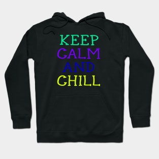 Keep Calm and Chill tshirt for kids Hoodie